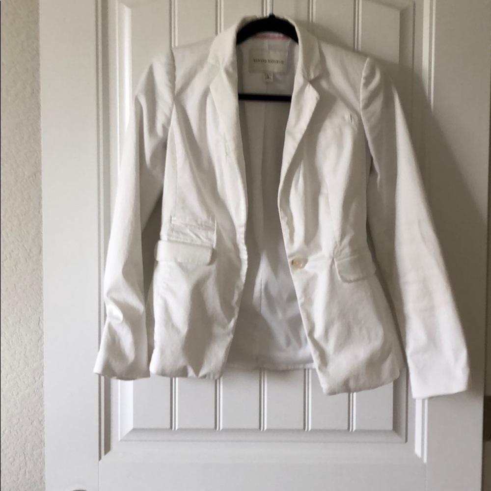 Banana Republic White Blazer